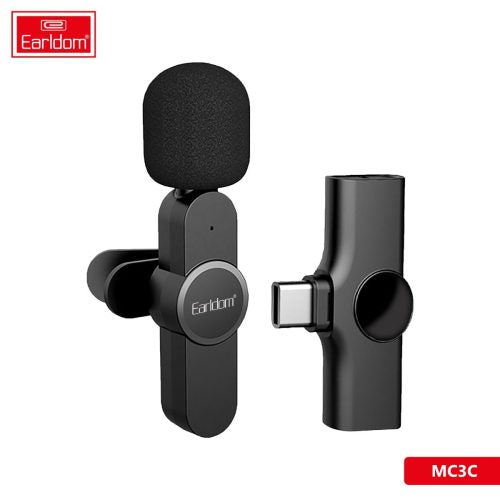 Earldom® MC3c Wireless Microphone Type-C MC8C - Saif Al Najmi Kw